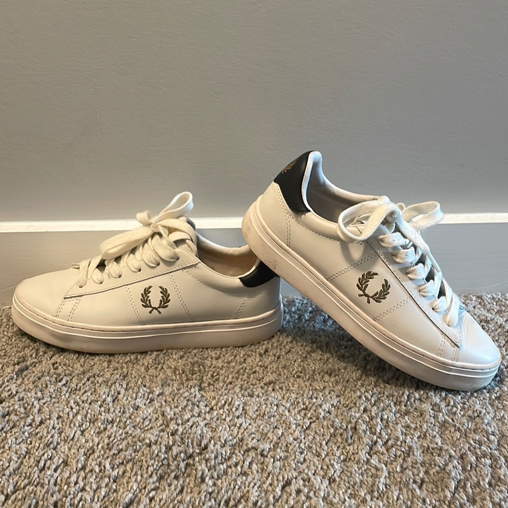 Fred Perry White Sneakers